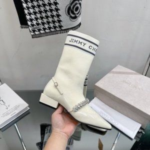 Jimmy Choo 23S New sock boots!